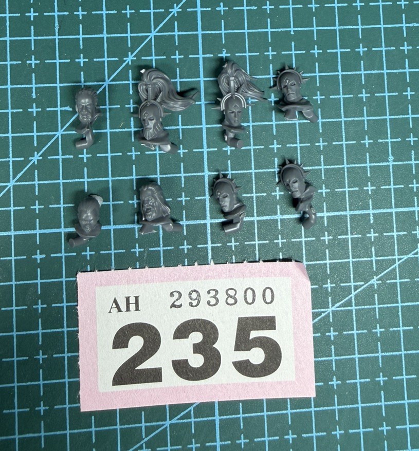 Stormcast Eternal Vindictor Head Helmet Bundle AoS Bits Protector Retributor