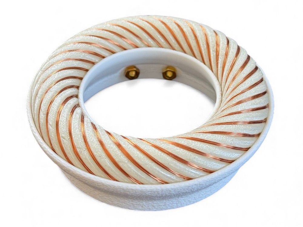 Rodin coil Scalar Wave toroidal field generator module