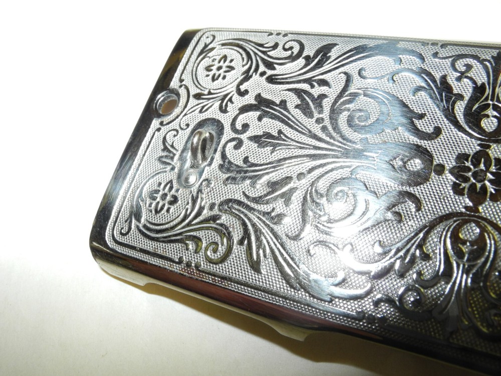 VINTAGE SINGER SEWING MACHINE MODEL #99 SCROLL DESIGN FACE PLATE, TOP CONDITION