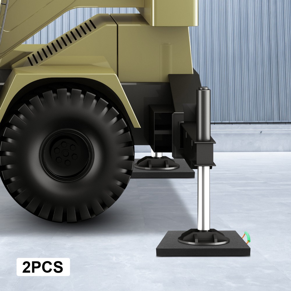 2pcs Medium Size Support Pads Heavy Duty Stabilizing Blocks 5-80T Support Pads