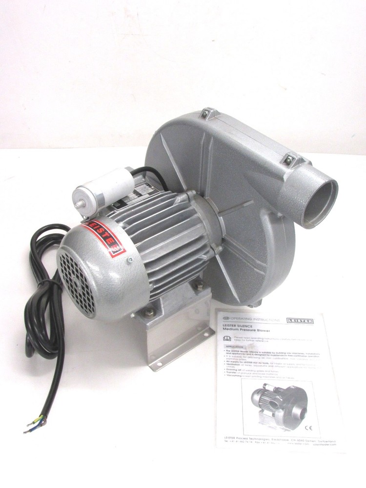 LEISTER SILENCE MEDIUM PRESSURE BLOWER, 3-PHASE, RF63M-2
