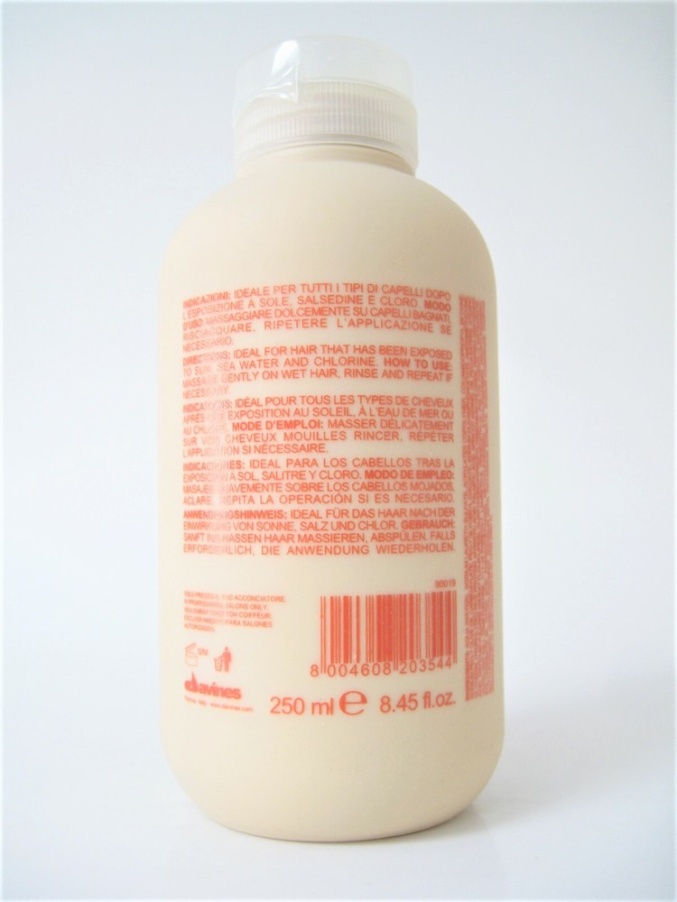 DAVINES SU AFTER SUN MOISTURIZING SHAMPOO 8.45 OZ