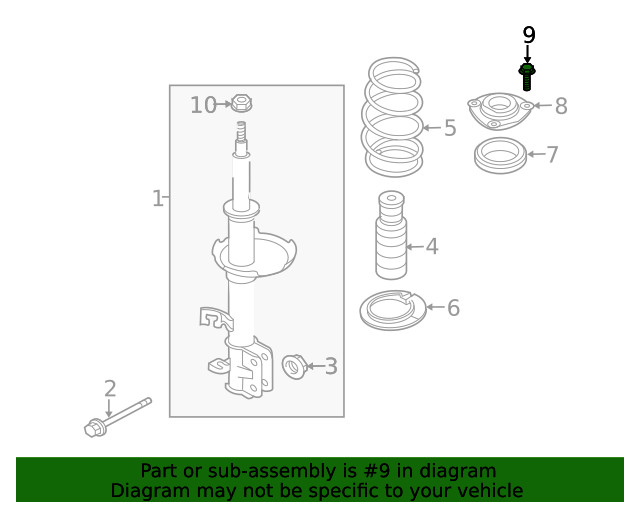 Genuine GM Multi-Purpose Bolt 19316676
