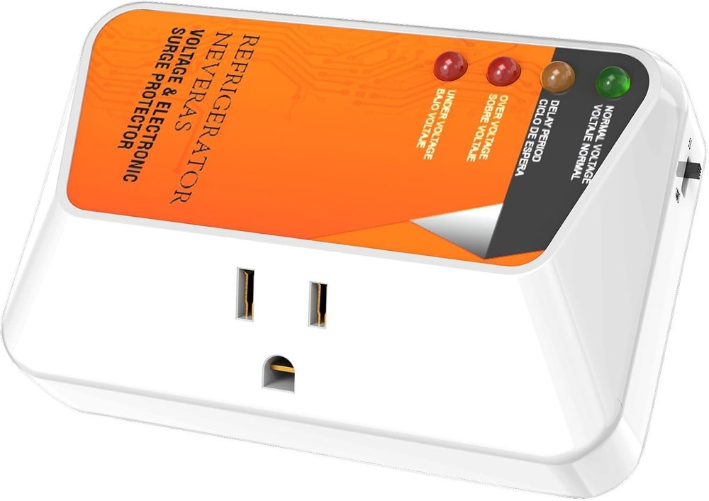 Adjustable Delay Voltage Surge Protector for Refrigerators & High-Power Devices