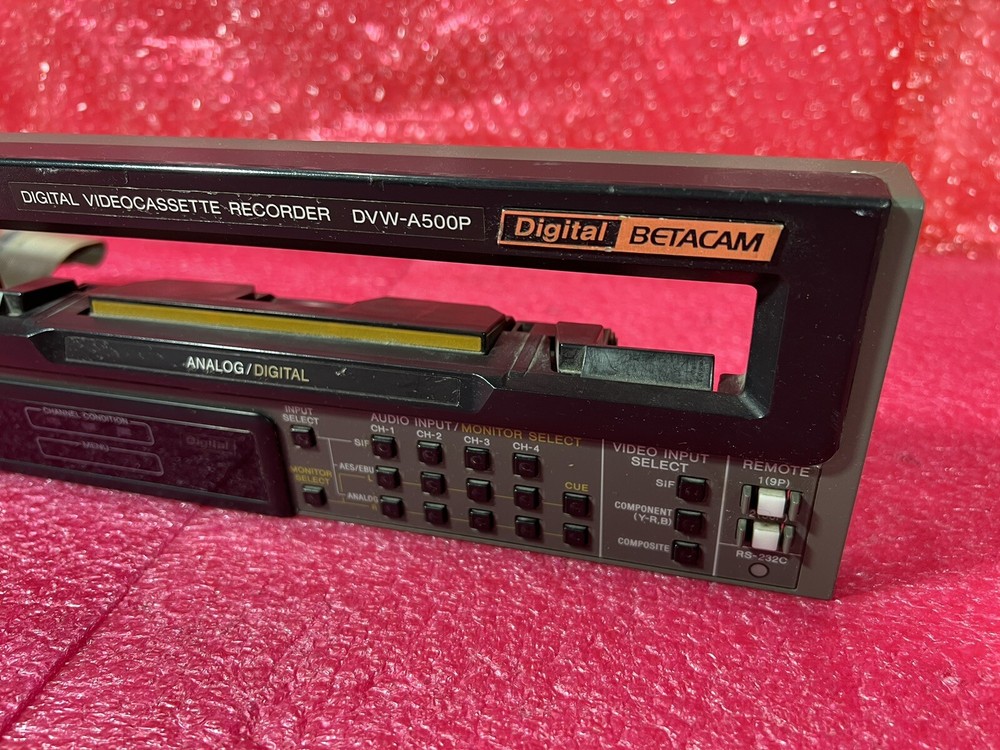 Sony DVW-A500P DIGITAL VIDEOCASSETTE RECORDER ''Panel only''