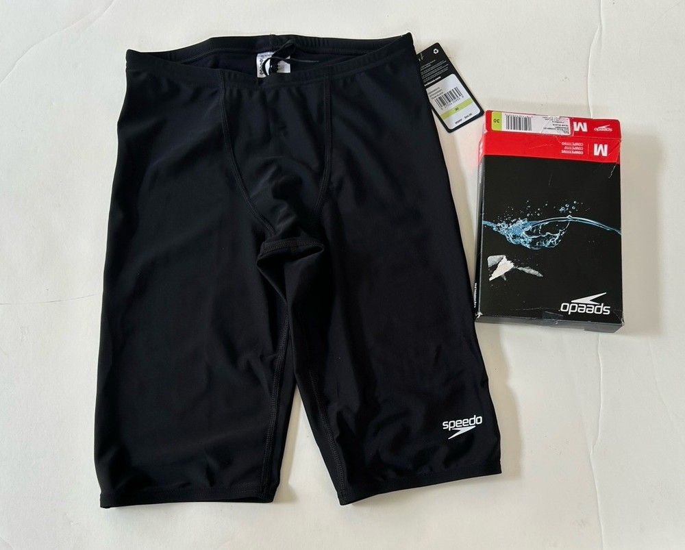 Speedo ProLT Mens Size 30 Solid Jammer Black Competitive Swim Team