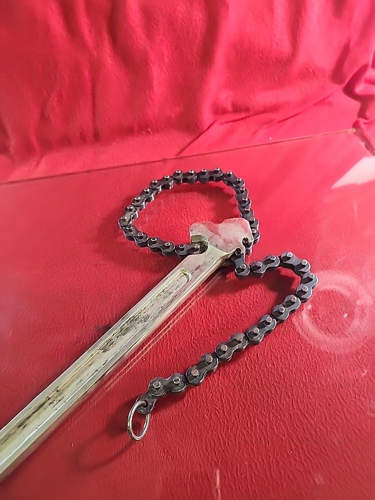 2' Chain Strap Wrench Heavy Duty W/24" Chain