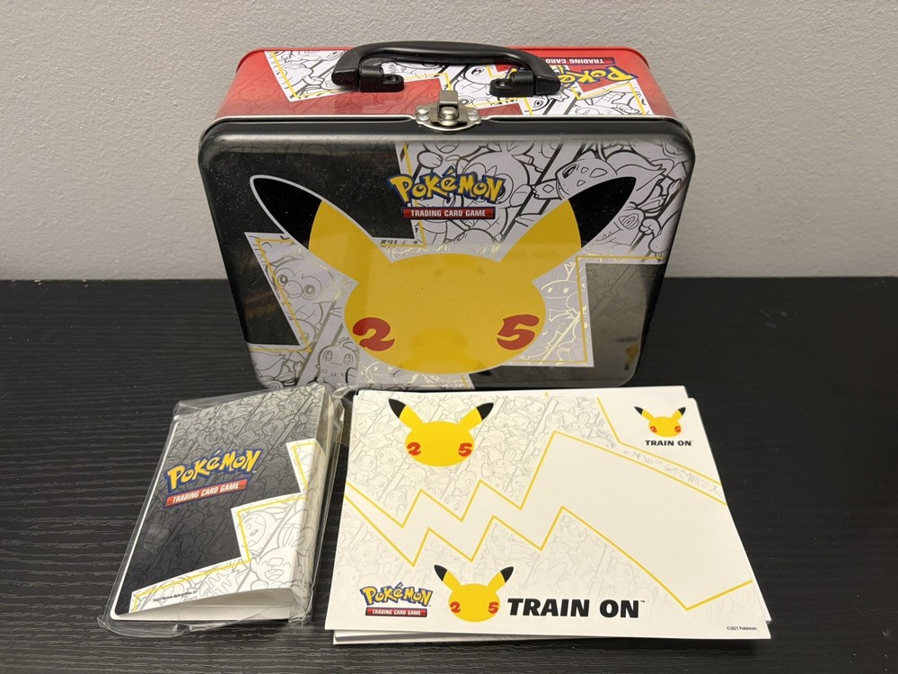 Pokémon 25th Anniversary Celebration Lunchbox Tin