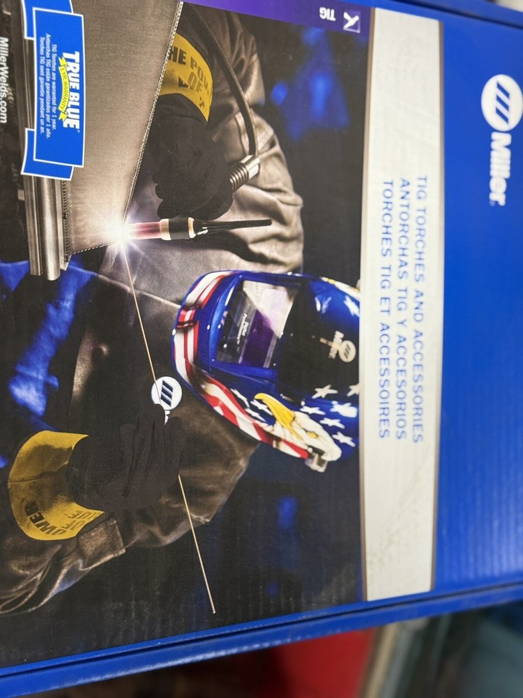 Miller WP-17-12-R Tig Torch 12 Ft Long