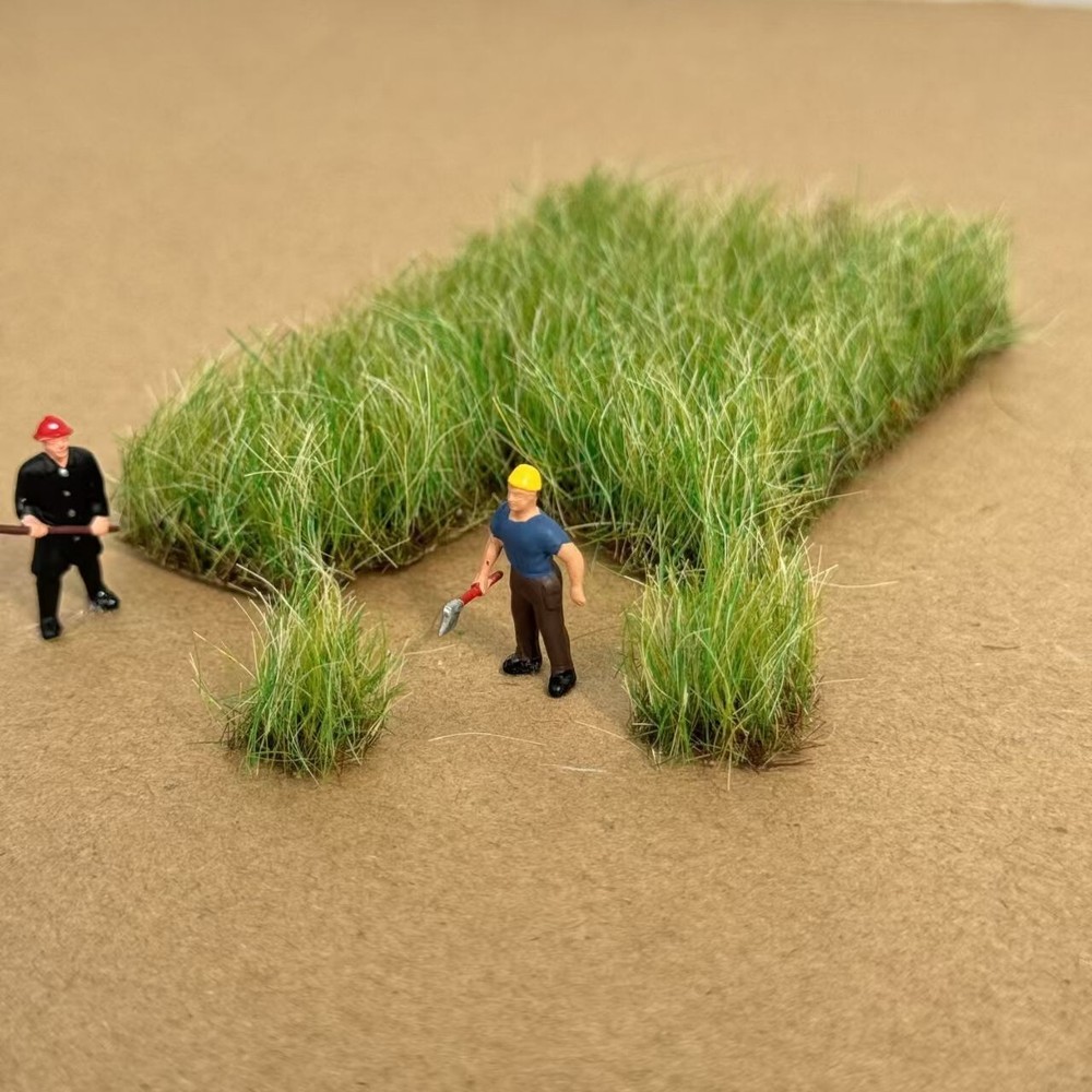 16MM Handmade DIY model grass Static Bundle artificial Mini Plant for Diorama