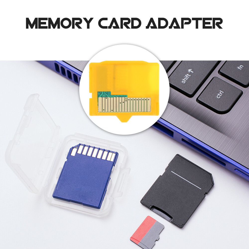 -1 Camera to XD Insert Adapter for MicroSD / MicroSDHC (Yellow)