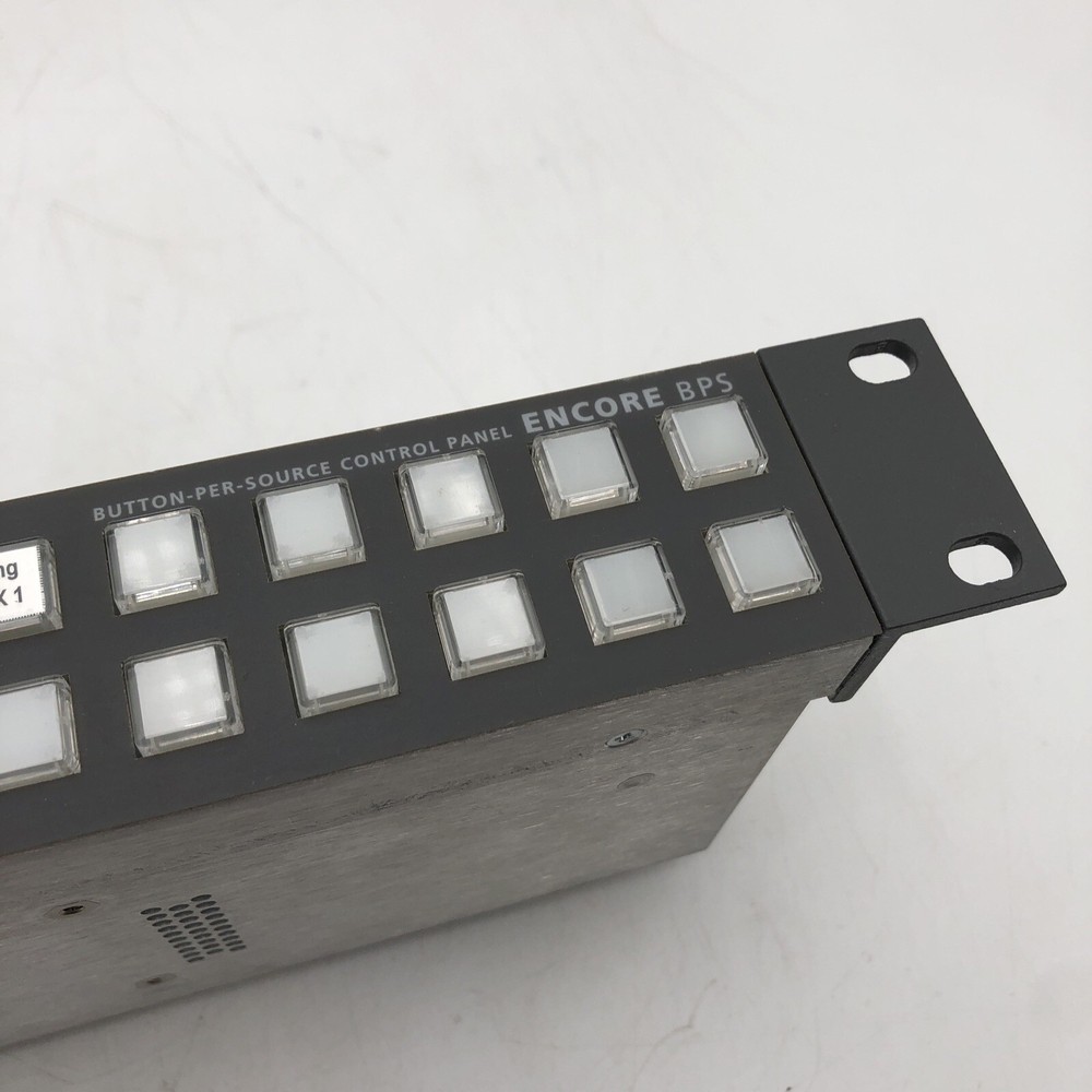 USED Grass Valley - Encore BPS Control Panel POWERS ON AS IS PARTS READ H