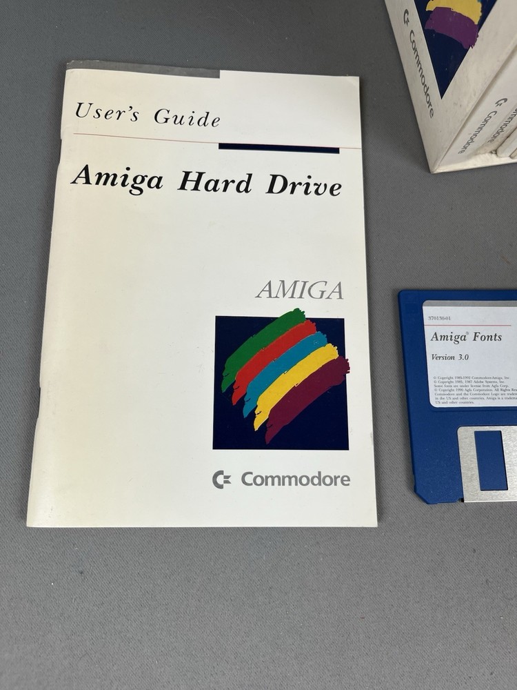 Commodore Amiga Version 3.0 Disks & Manuals - Vintage Computing