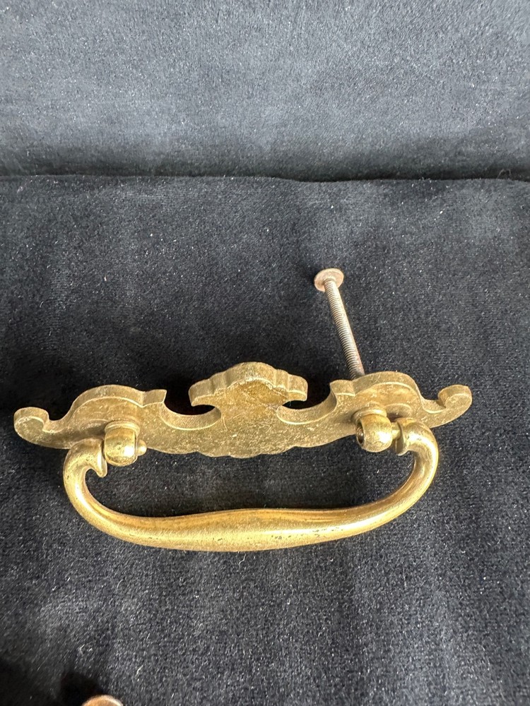 Vintage Hardware Chippendale Bail Drawer Pulls Set of 3 Pulls 4.5" Hardware*