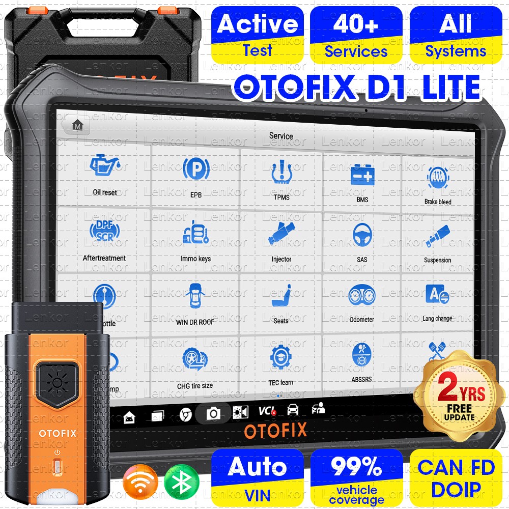 2025 OTOFIX D1 Lite Car Bidirectional Scanner Full System Diagnostic Coding Tool