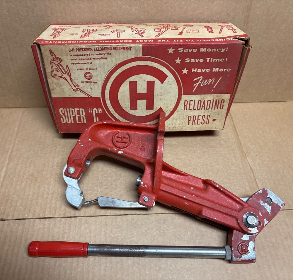 CH 201 Universal Reloading Press in Original  Box with Instructions