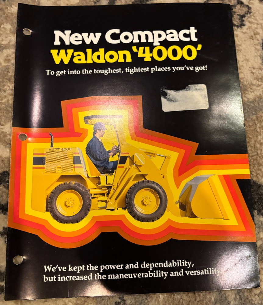 Waldon 4000 Compact Wheel Loader Brochure AMIL25
