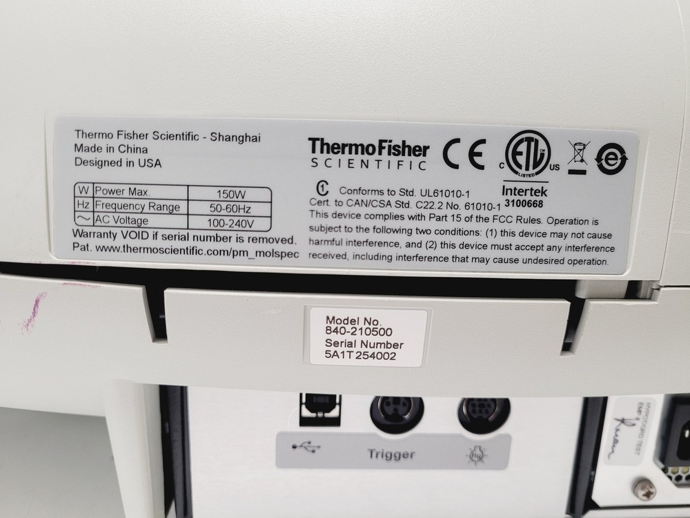 Thermo Scientific Evolution 220 UV-Visible Spectrophotometer