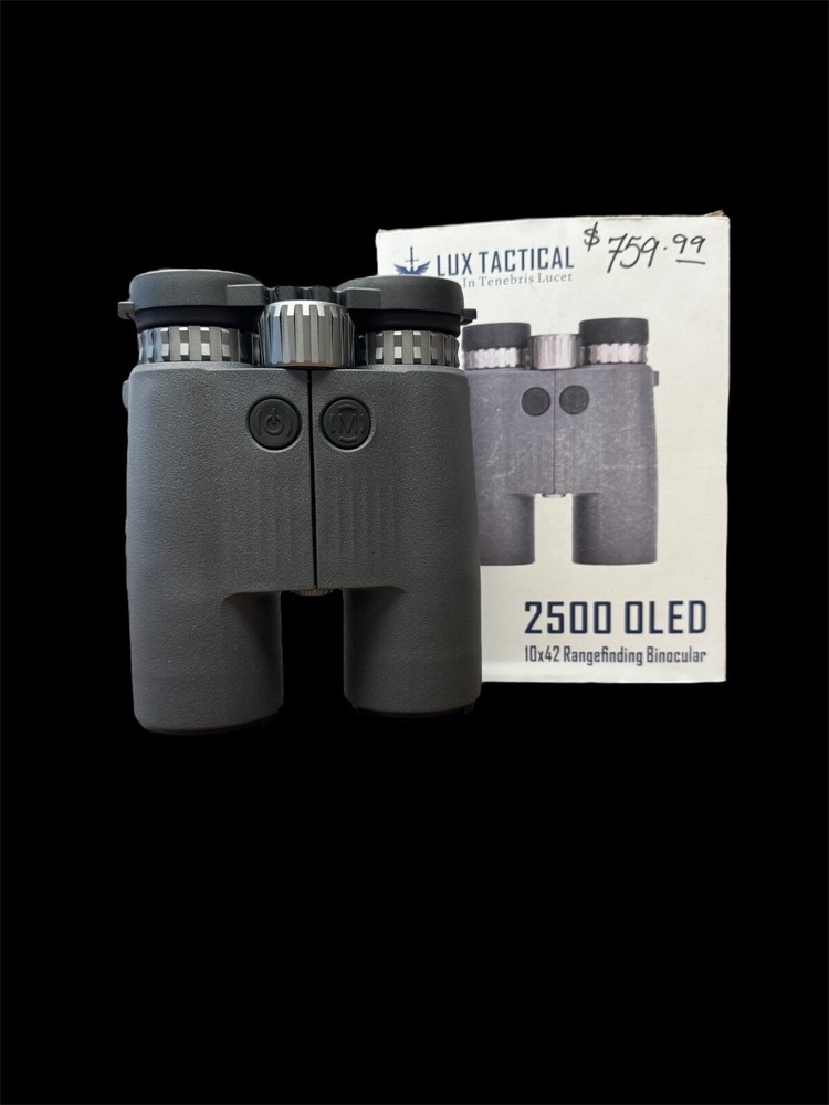 Lux Tactical Laser 2500 OLED Rangefinder Binoculars