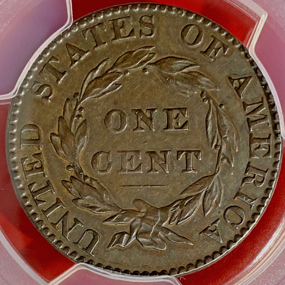 PCGS-XF! 1821 CORONET HEAD LARGE CENT