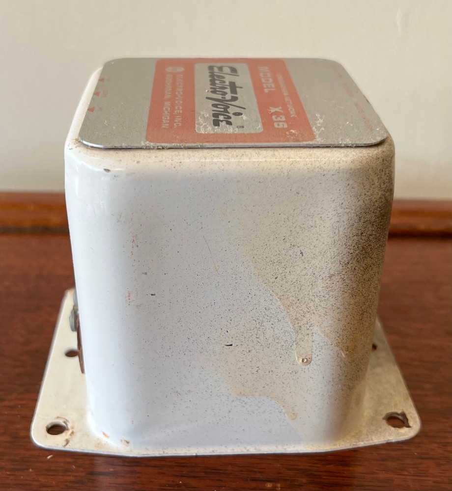 ELECTRO-VOICE CROSSOVER NETWORK MODEL X36 16 OHMS WORKS!