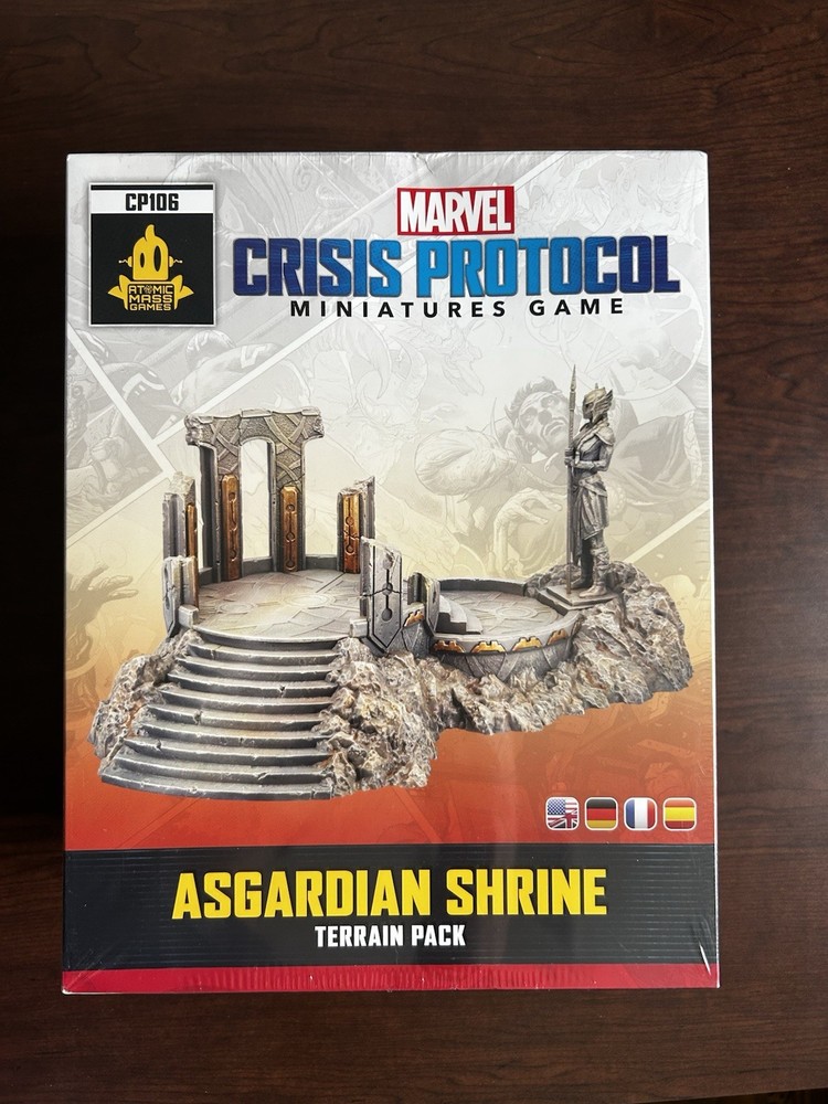 Marvel: Crisis Protocol Asgardian Shrine Terrain Pack Board Game New