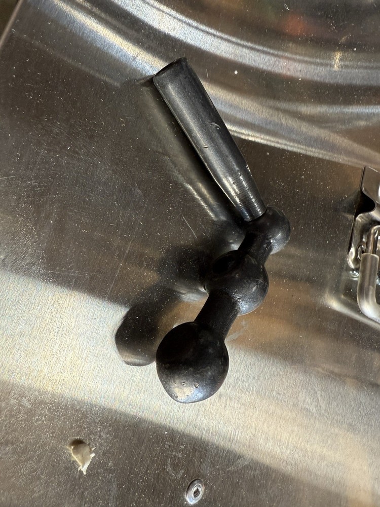 Handle Replacement 7.5mm Round Fitting For Bench Cross Vise Drill Press