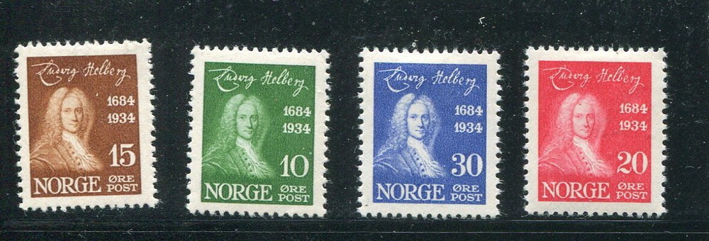 Norway #158-61 Mint