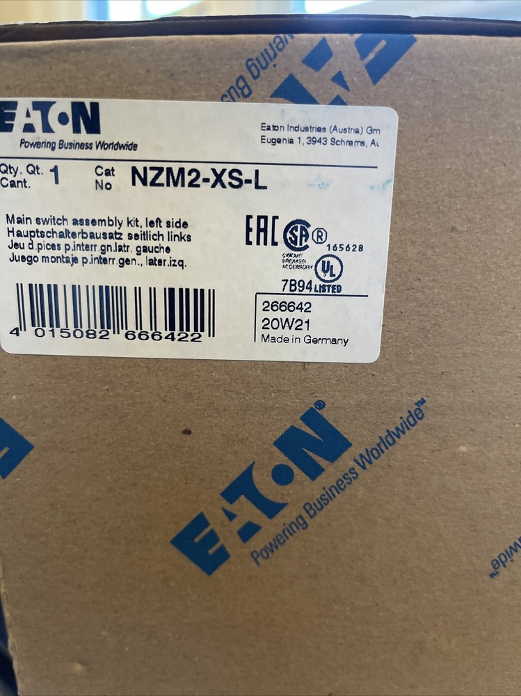 NZM2-XS-L.  SIDE MOUNTIN KIT. EATON