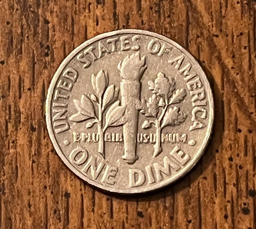 1968 Rare No Mint Mark Dime potential several mint errors