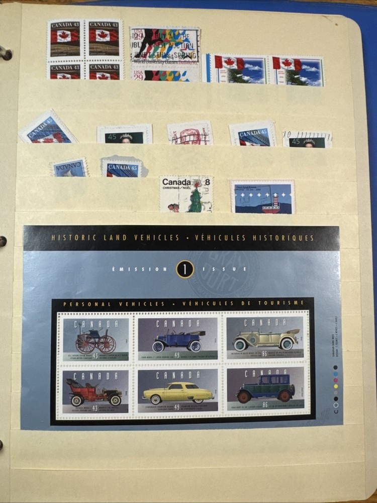 Various Stamps Canada And Other Countries