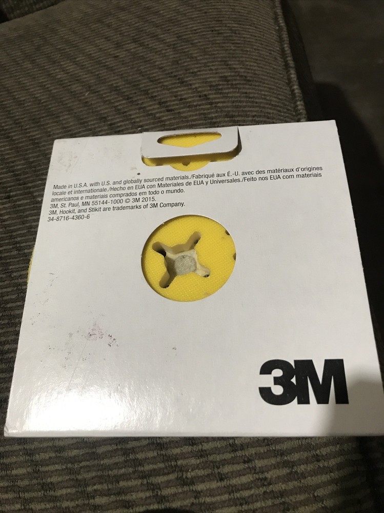 3M 20425 6" Hookit Clean Sanding Soft Disc Pad