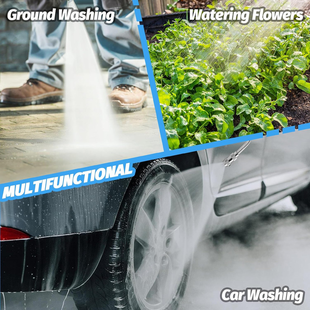 RV Water Heater Tank Rinser - Powerful Cleaning Hot Water Flush Wand, Travel Tra