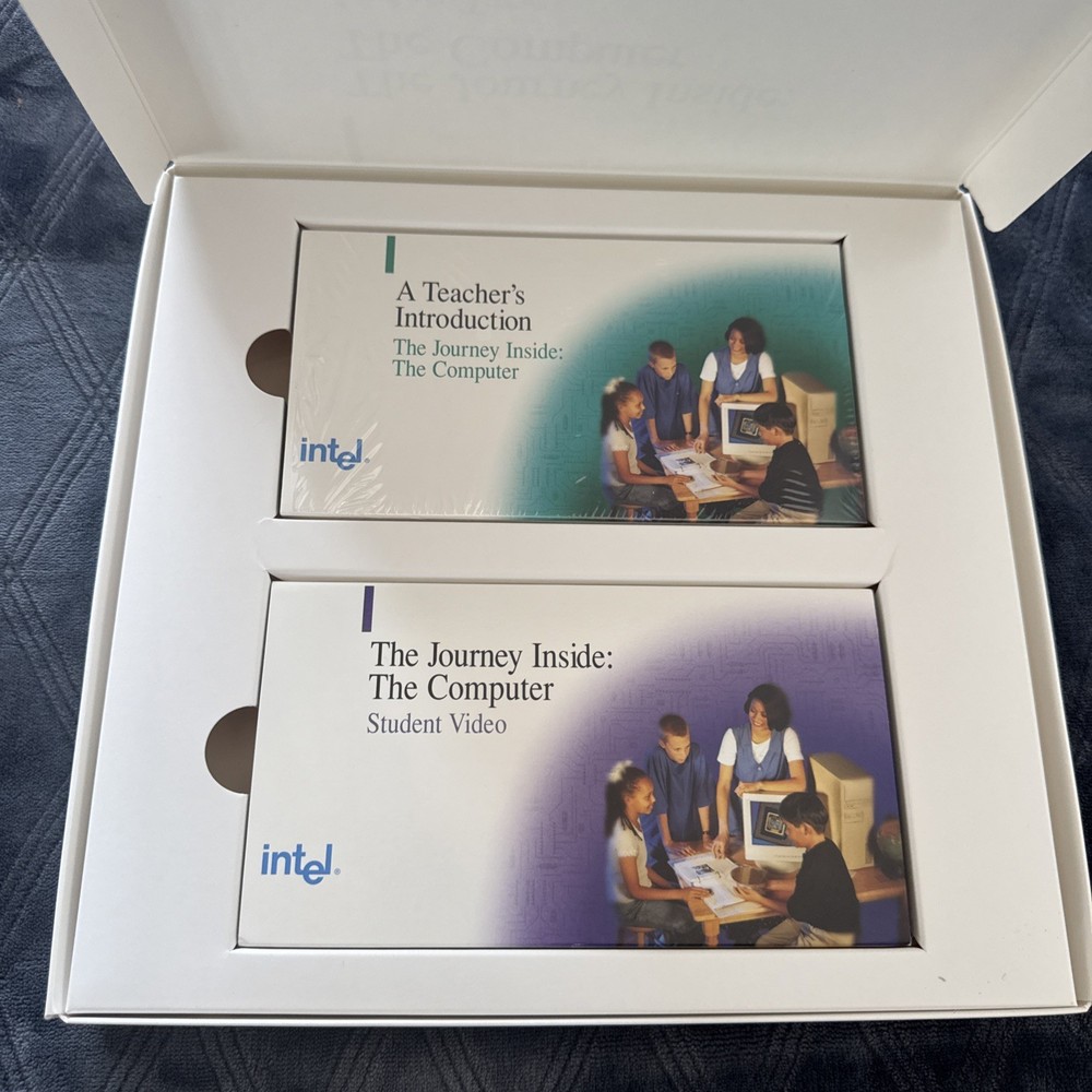 Intel Journey Inside: The Computer Chip Kit w/ Uncut Silicon Wafer 1990’s