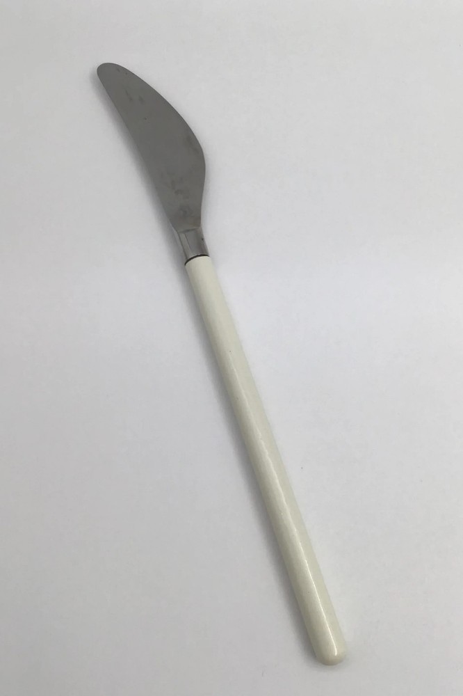 Hans Hansen Amalie Dining Knife with White Enamel Handle