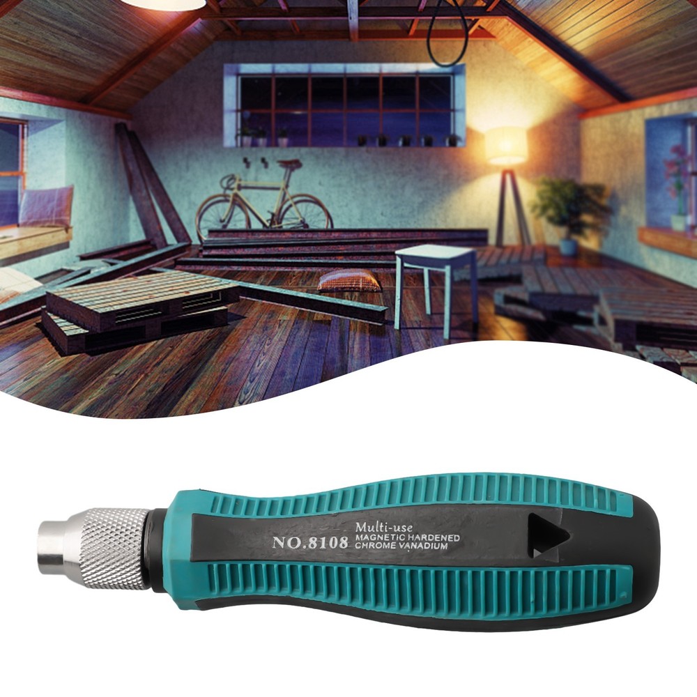 Convenient 1/4'' Adapter for Various Work Needs Hex Selflocking Handle