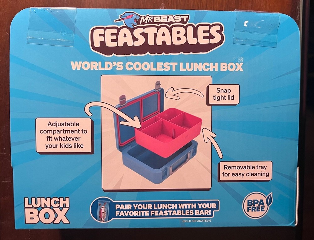Mr Beast Feastables Lunch Box