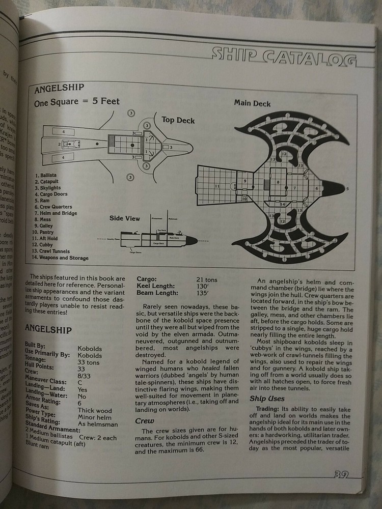 Dungeons & Dragons Spelljammer Lost Ships Fine Condition