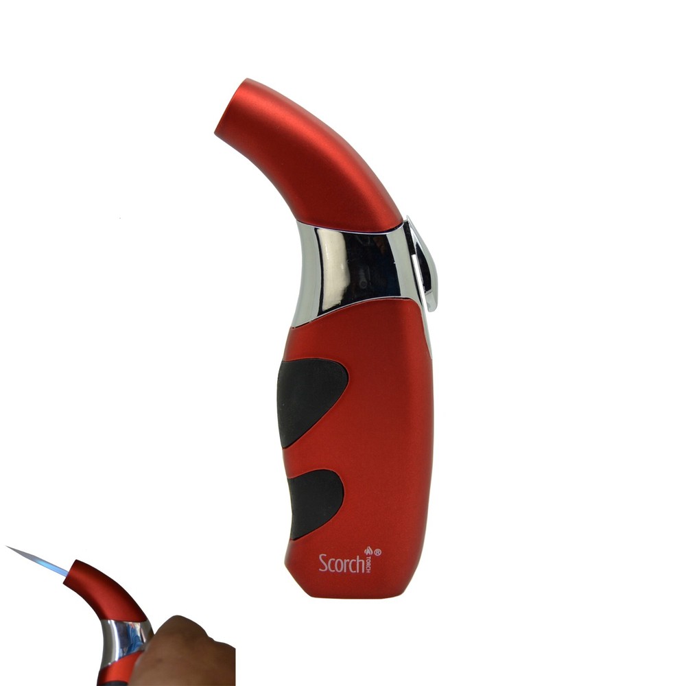 2 x Scorch Torch Butane Stainless Steel Refillable Lighter