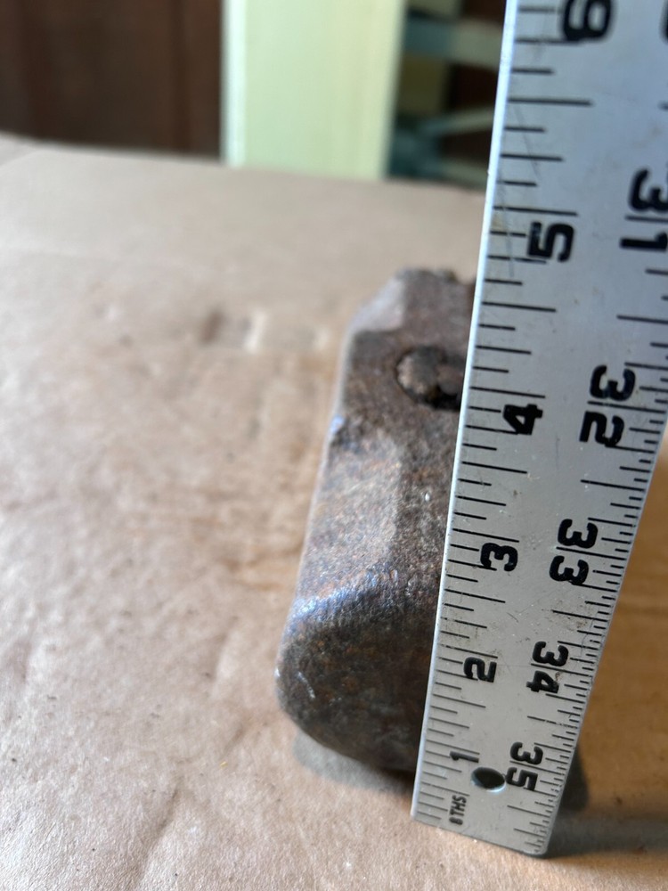 Rustic Original Vintage Primitive Forge Sledge Hammer more than 8 lb no handle