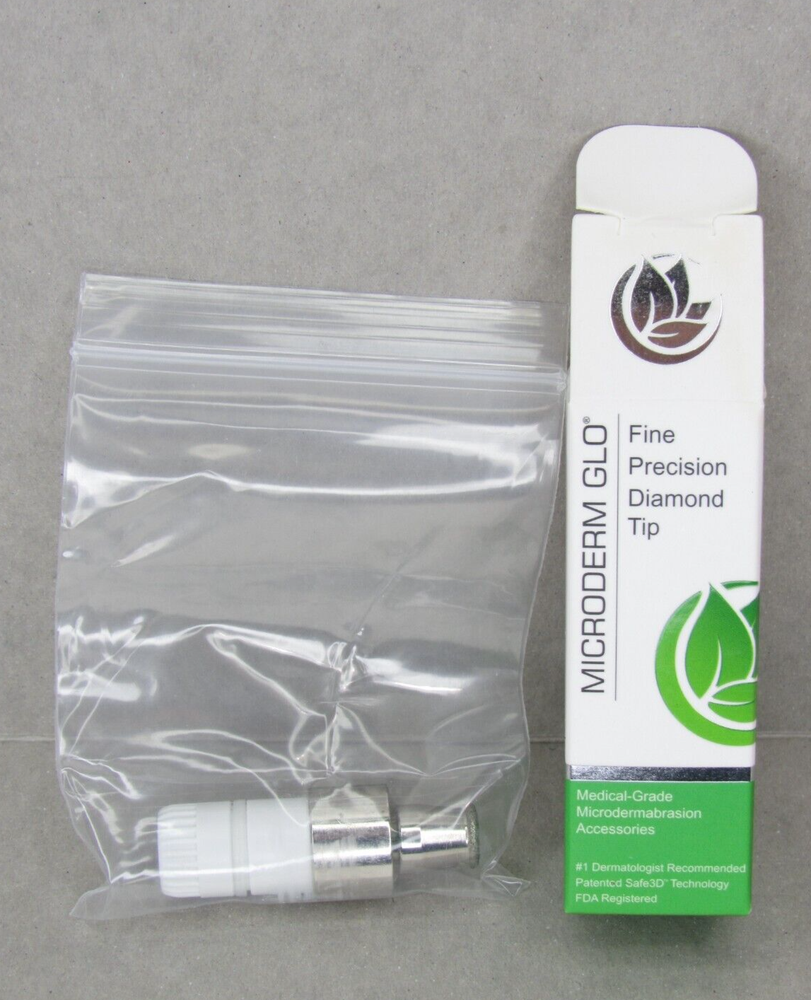 Microderm GLO System Fine Precision Diamond Tip Microdermabrasion Medical Grade