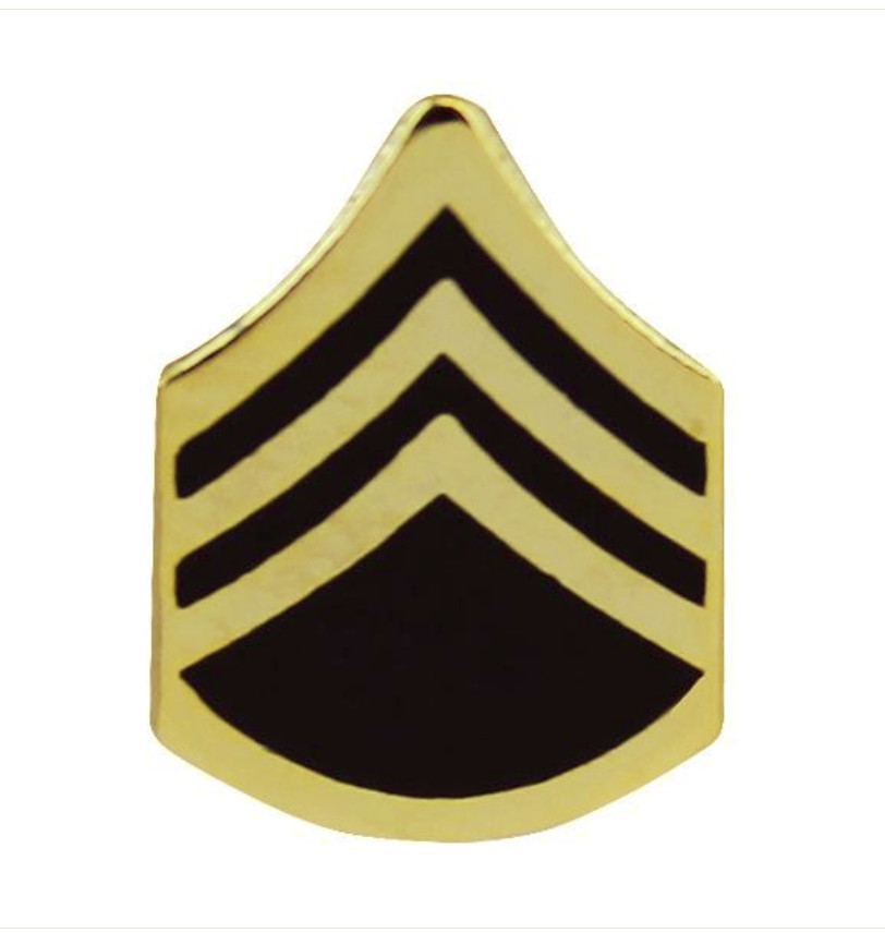 Vanguard ARMY TIE TAC: STAFF SERGEANT
