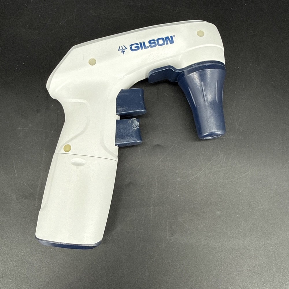 Gilson Macroman Serological Pipette Controller w/ Charger & Accessories ￼