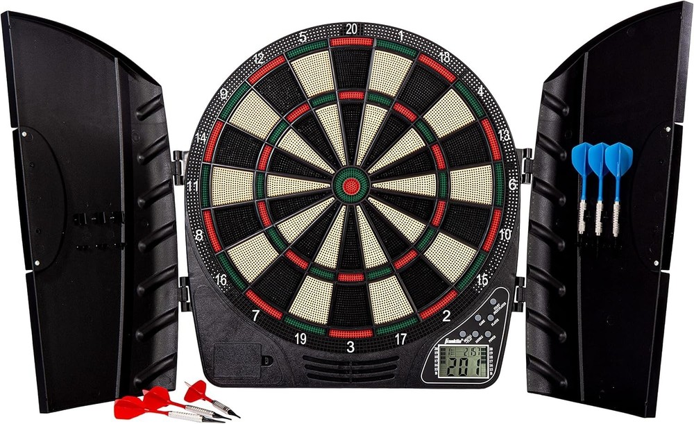 Electronic Dart Board Sets - Soft Tip Electric Dartboard with Digital Scorebo...