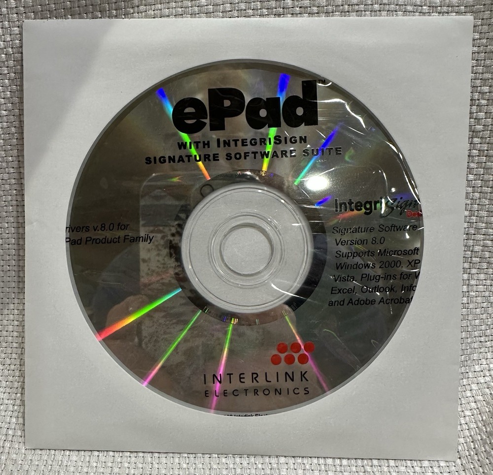 Epad Ink LCD Electronic Signature Capture NEW