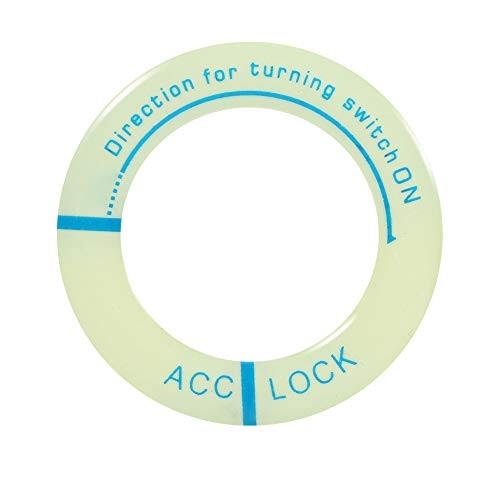 Ignition Switch Decoration Ring,Luminous Night Ignition Switch Button Cover