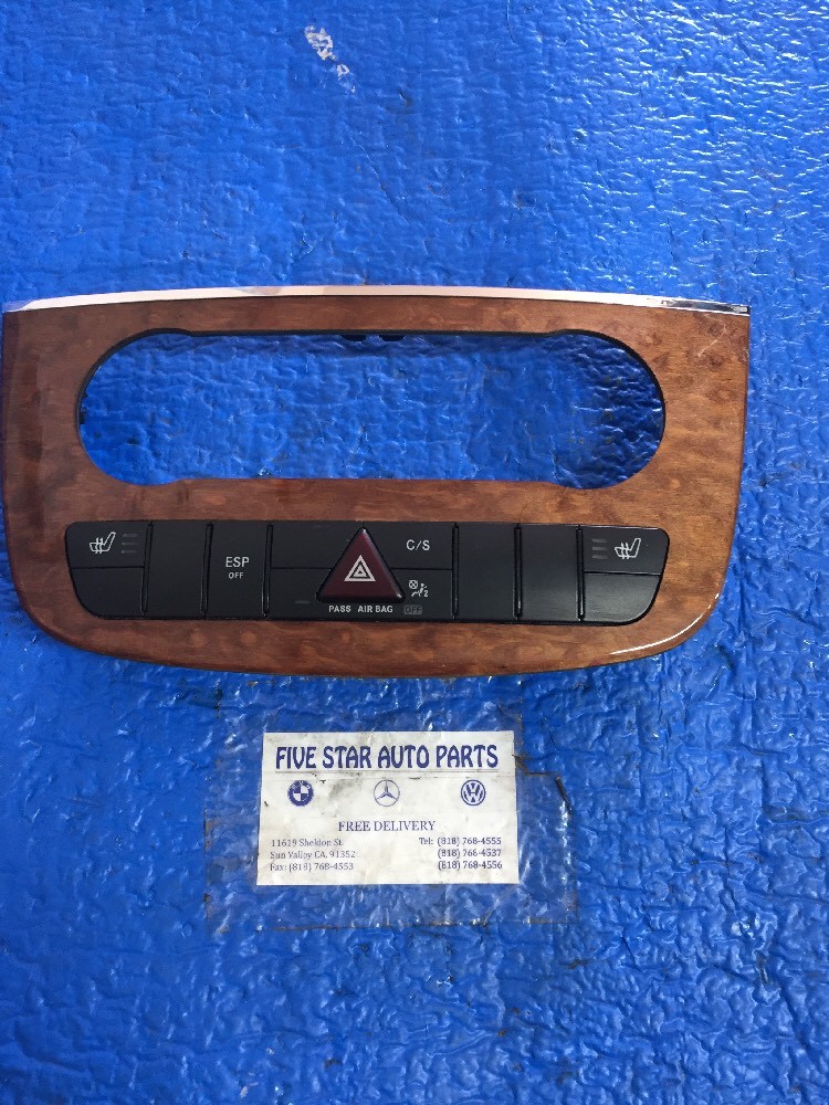 2006 mercedes-benz e350 Ac Climant Control Trim Panel