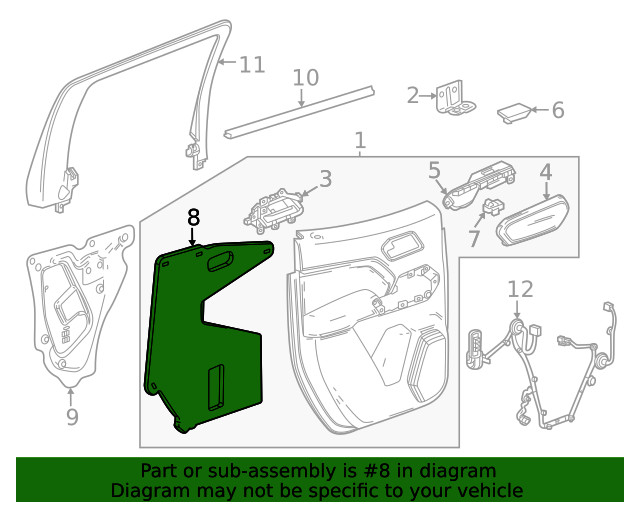 Genuine GM Insulator 84991902