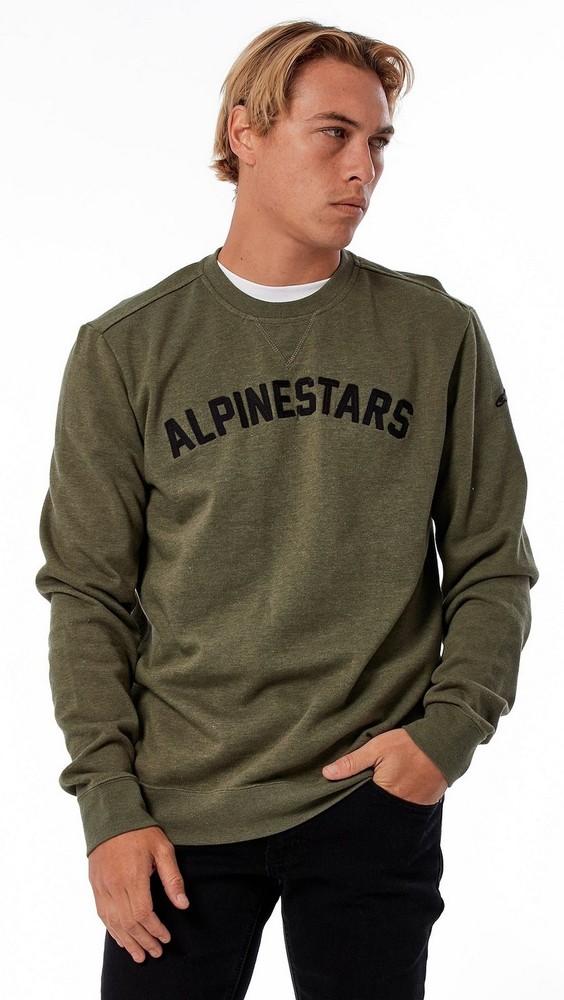 Alpinestars Soph Mens Pullover Sweatshirt Military