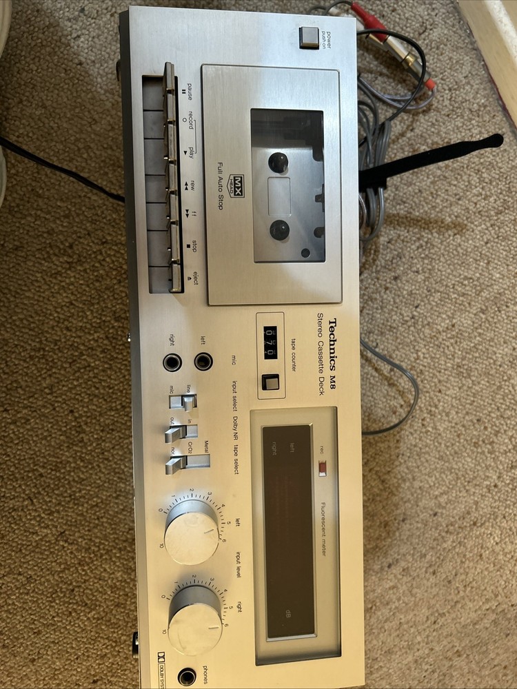 Silver Technics RS-M07 Cassette Tape Deck